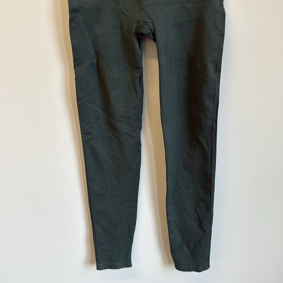 BLANQI EVERYDAY Maternity Belly Support Leggings Green Large - Picture 3 of 10